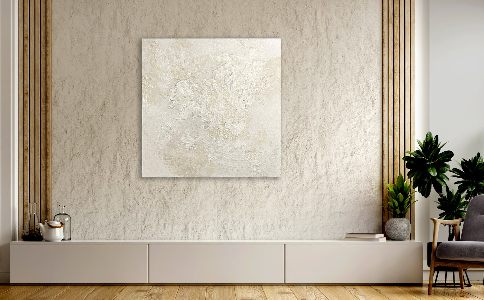 White Ivory #1 (24"x24")