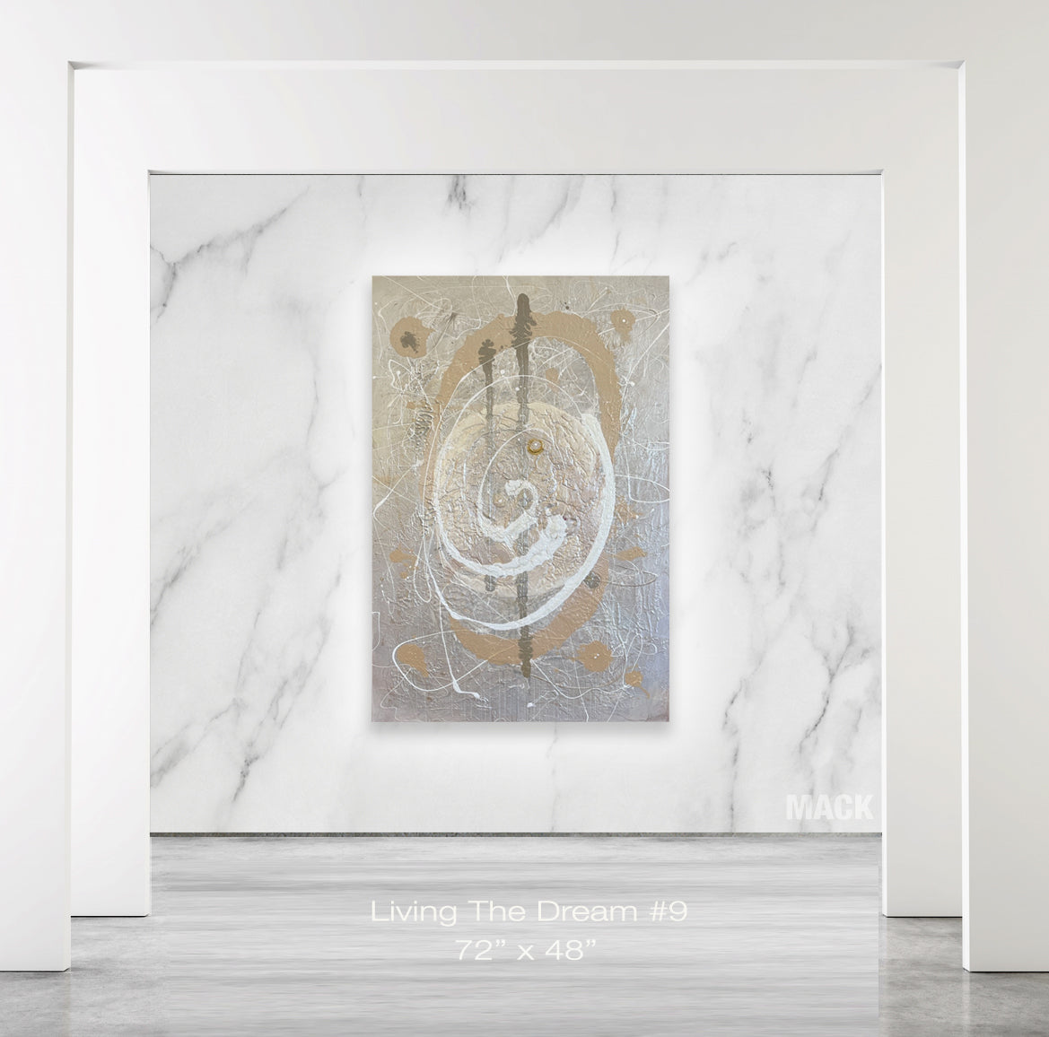 SOUND OF THE SUN #9 (72"x48")